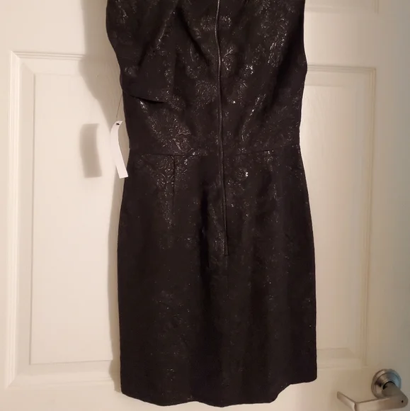 NWT Alice + Olivia Black Mini Dress size 2 - Picture 4 of 7
